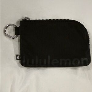 Lululemon Athletica Black Zippered Pouch
